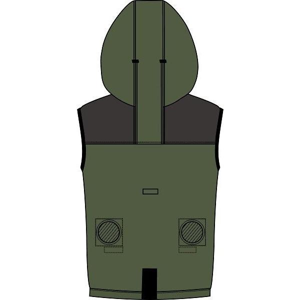 ハピソン Ｈａｐｙｓｏｎ ウェア 空調服セット カーキー　3XL 新品　風神服 ハピソン Hapyson ウェア 空調服セット カーキー3XL 新品風神服