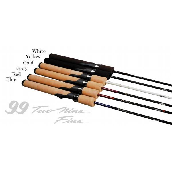 ロデオクラフト トラウトロッド 99 ツーナイン ファイン 60ULF レッド
