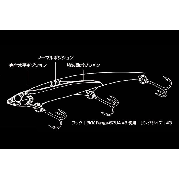 O.S.P OSP オーエスピー シーバスルアー デルガド MJ15なぶら麒麟