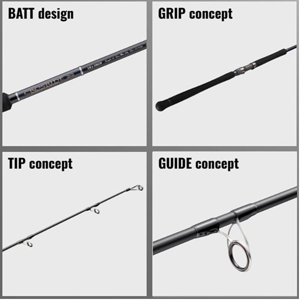 メジャークラフト ショアジグロッド クロスライド 3G ショアジギングモデル XR3-1002M(スピニング/2ピース) | Major Craft | 02