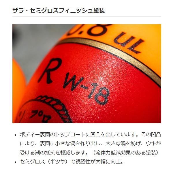 山元工房 ウキ W18ウキ アンダーロック R(レギュラー)5B オレンジ |  | 05