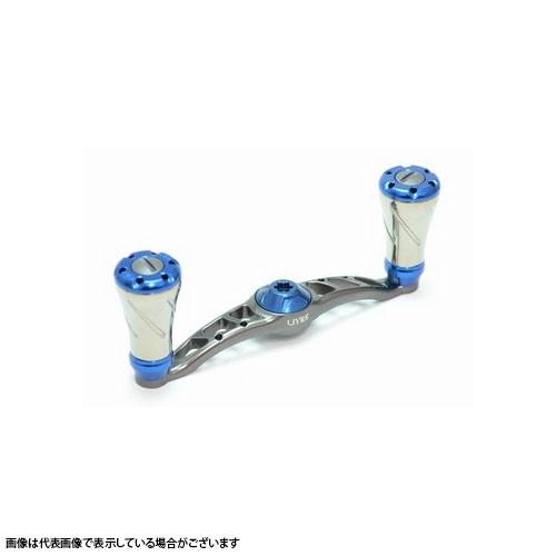 メガテック(LIVRE) FullComp クランク (右巻用) シマノ90用(ガンメタP+ブルーG)