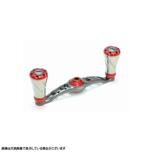 メガテック(LIVRE) FullComp クランク (右巻用) シマノ90用(ガンメタP+レッドG)