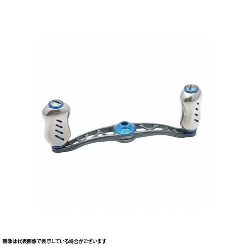 メガテック リブレ LIVRE CLANK Feather100(クランクフェザー) ダイワ 左巻用(ガンメタP+ブルーG) 製品番号 FLDF100-FI-GMB