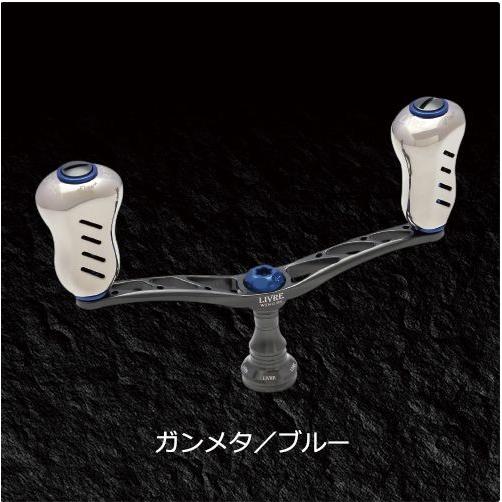 【爆買】メガテック リブレ LIVRE WING 110(ウイング) Fino+ノブ ダイワ用 (ガンメタP+ブルーG) 製品番号 WD110-FPD1-GMB