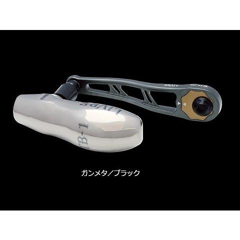 メガテック(LIVRE) BJT-91SDL-GMB BJ 92-100T シマノ\u0026ダイワ左巻キ (鵝鳥メタP+黒いことG) リール-アウトドア、釣り、旅行用品