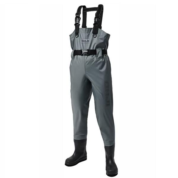 エクセル ウェーダー ジュニア チェストハイウェダー 70D(フェルトソール) OH-005F 22 グレー 22 | 