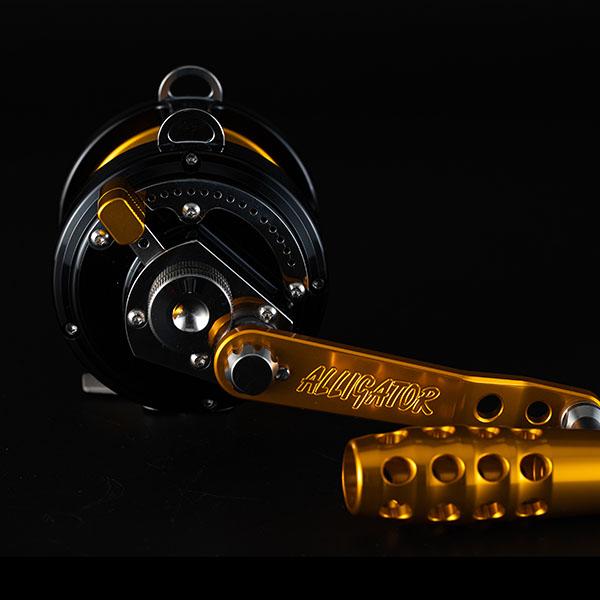 アリゲーター 両軸リール バトル20GT BG-R alphatackle LTD BLACK GOLD