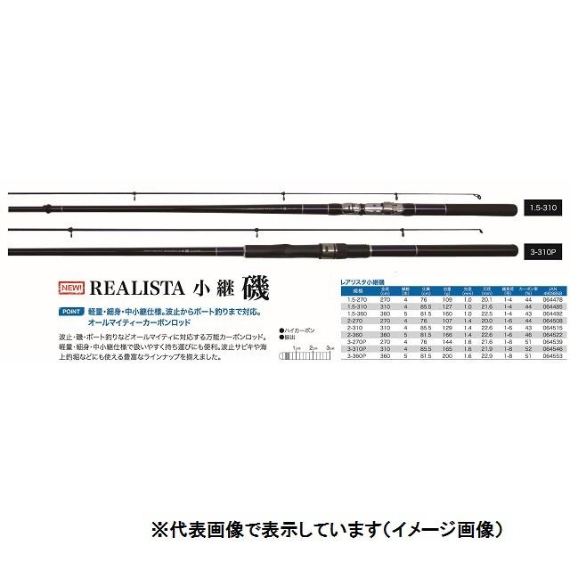 プロトラスト(PRO:TRUST) REALISTA 小継 磯 2-310 (4ピース) 磯竿｜casting