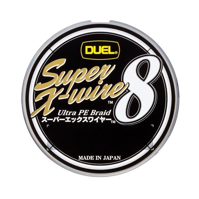 DUEL デュエル SUPER XーWIRE 8 150m 1.2号 シルバー PEライン : 釣具