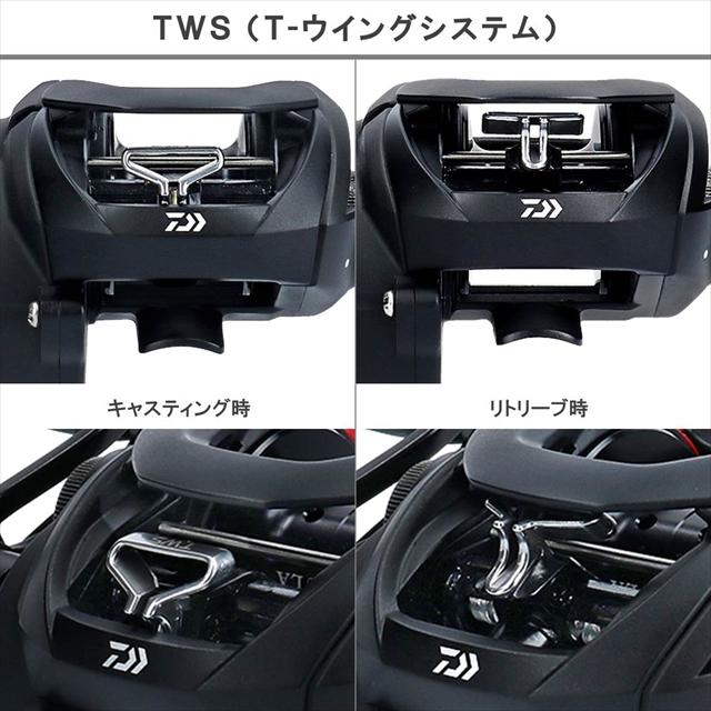 【訳あり】ダイワ ベイトリール タトゥーラ TW 100H 2019年モデル (右巻)｜casting｜05