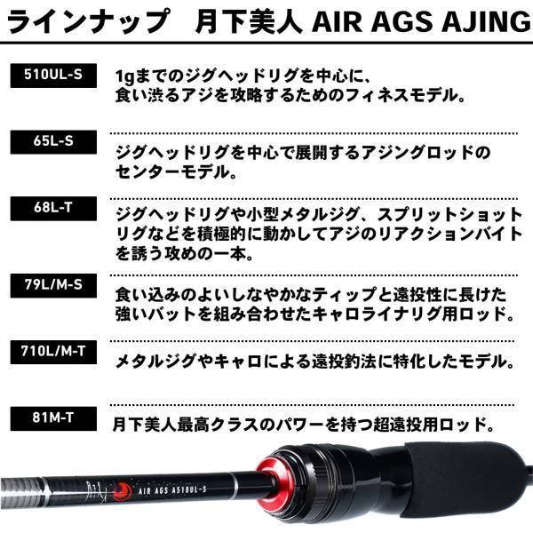 DAIWA（ダイワ） 【訳あり】ダイワ 月下AIR AGS A68L-T・Y アジング 