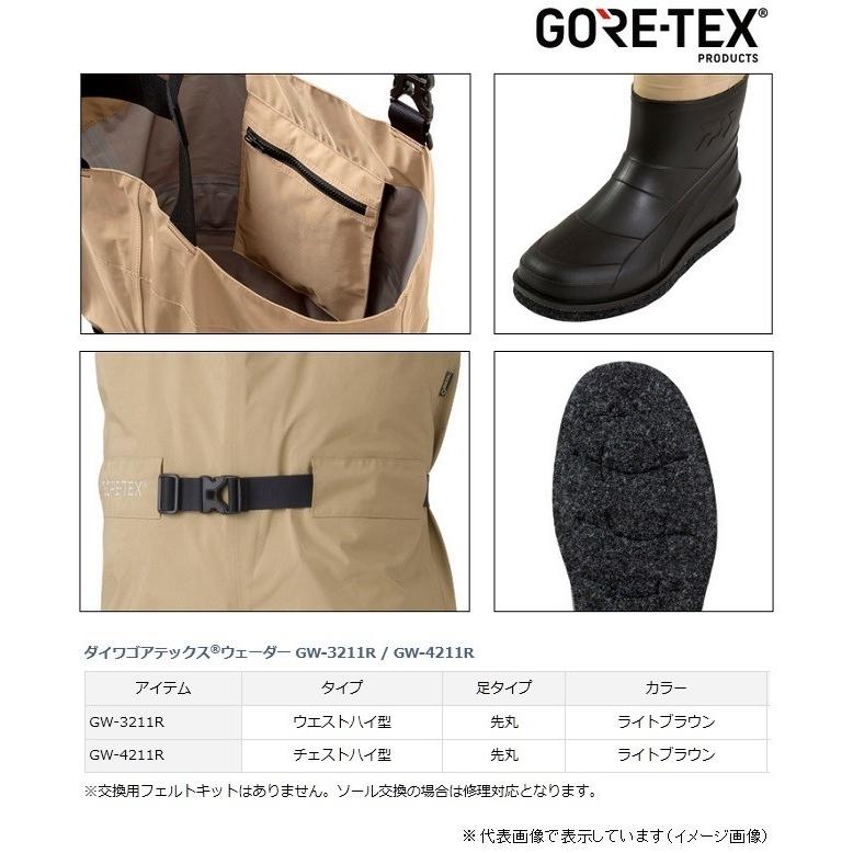 ダイワ ゴアテックス ウェーダー ｇｗ ４２１１ｒ ライトブラウン ｍ 釣具のキャスティング Paypay店 通販 Paypayモール