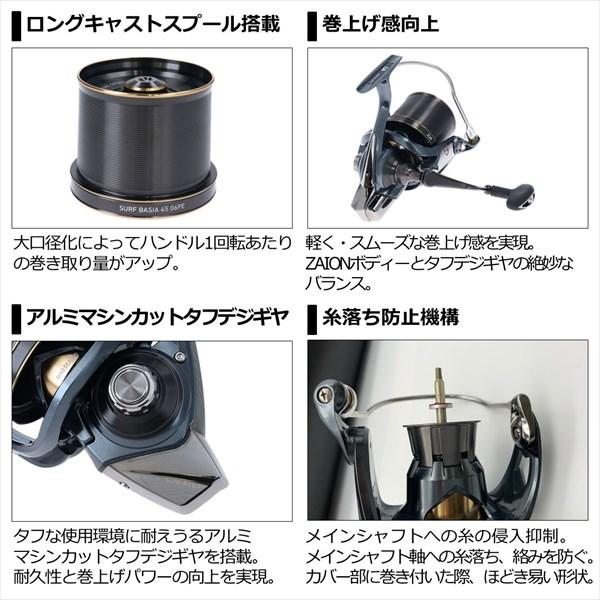 DAIWA（ダイワ） スピニングリール 21 サーフベーシア45 06PE 2021年
