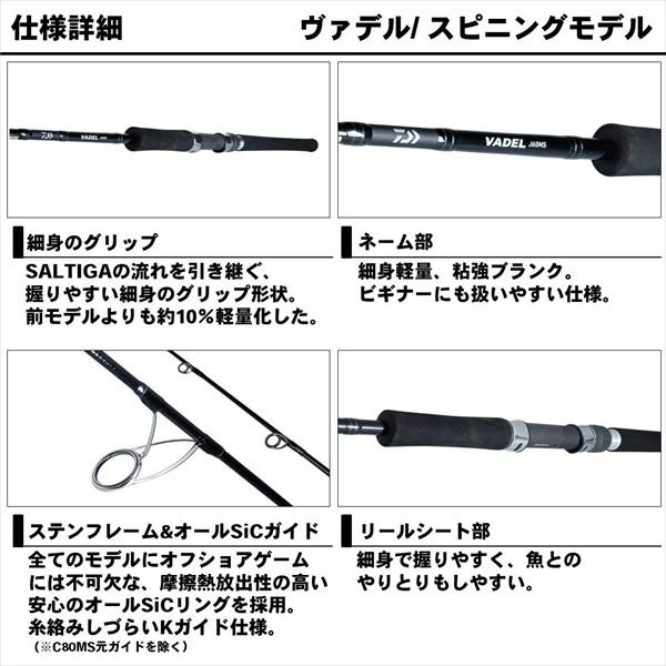 DAIWA（ダイワ） 【訳あり】ダイワ ヴァデル(VADEL) J60MLS・Y