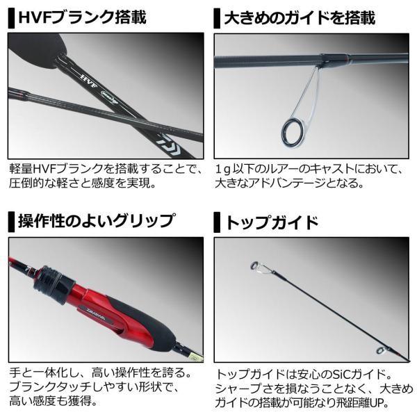 ダイワ　月下美人　AJING 68L-S•R DAIWA（ダイワ） 月下美人 AJING 68L-S 2020モデル (スピニング2ピース