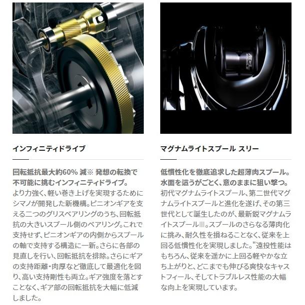 シマノ（SHIMANO） ベイトリール 21カルカッタコンクエスト 201HG(左