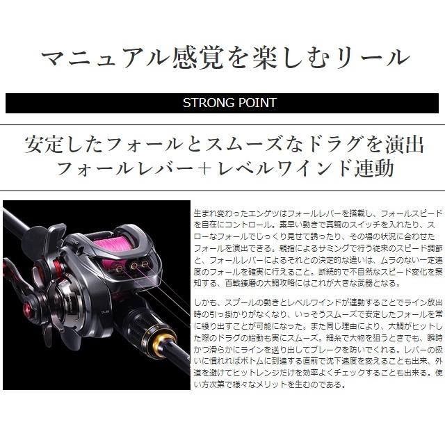 【訳あり】シマノ ベイトリール 21 炎月 エンゲツ 100HG 2021年モデル (右巻)_1