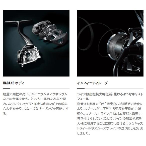 シマノ（SHIMANO） スピニングリール 22ステラ 2500SHG : 釣具の