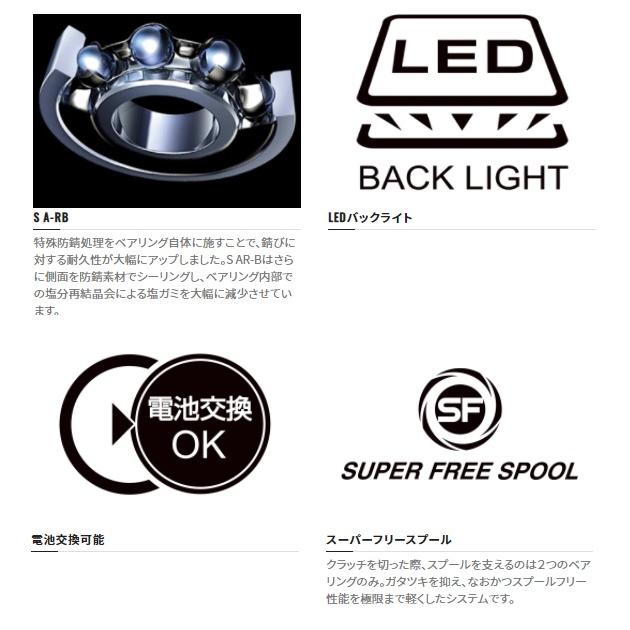 シマノ（SHIMANO） 両軸リール 21 バルケッタ BB 150DHHG(右) : 釣具の