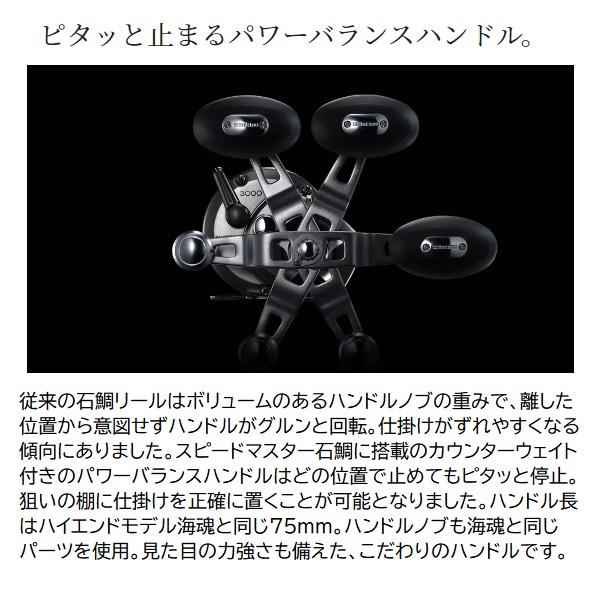 シマノ（SHIMANO） 両軸リール 23スピードマスター石鯛 3000T : 釣具の
