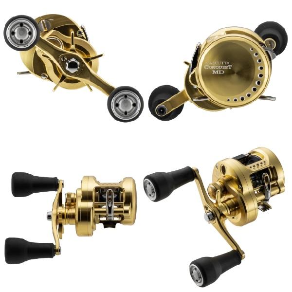 SHIMANO - ττSHIMANO シマノ ベイトリール  23カッルカッタコンクエストMD 300XGLH 045935 シマノ（SHIMANO） ベイトリール 23カルカッタコンクエストMD 300XGLH