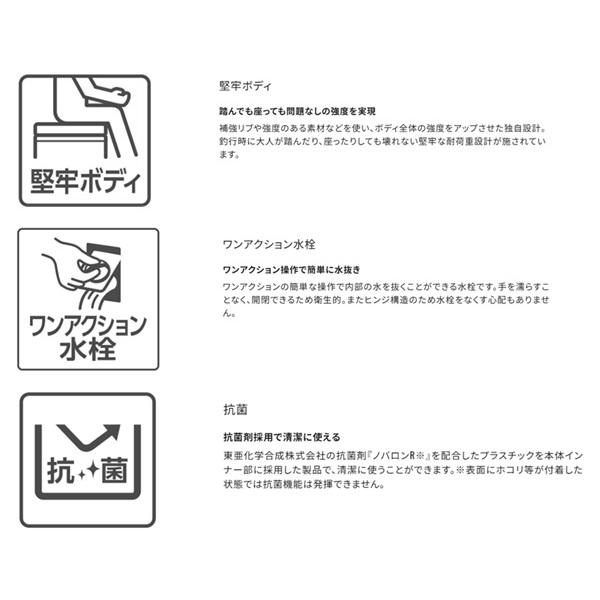 シマノ クーラボックス NF-622Z フィクセル BS 22L ピュアホワイトの画像