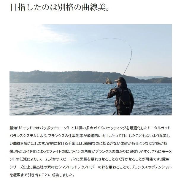シマノ（SHIMANO） 磯竿 鱗海リミテッド 1-530(振出 5ピース) : 釣具の