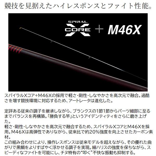 シマノ（SHIMANO） 磯竿 26 鱗海アートレータ 0.6-530 : 釣具の
