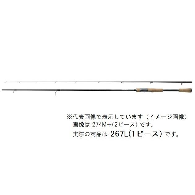 シマノ（SHIMANO） バスロッド 22バンタム 267L (スピニング 1ピース
