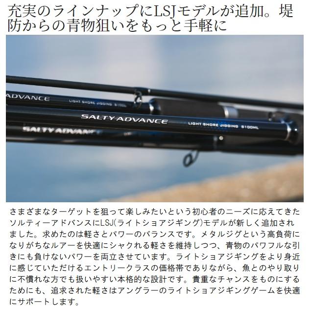 シマノ（SHIMANO） ショアジグロッド 19ソルティーアドバンス S100ML