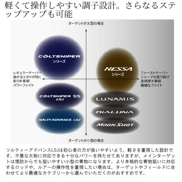 シマノ（SHIMANO） ショアジグロッド 19ソルティーアドバンス S100ML