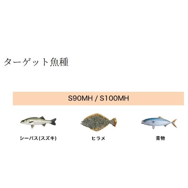 シマノ（SHIMANO） 23ルアーマチックソルト S100MH(スピニング 2ピース