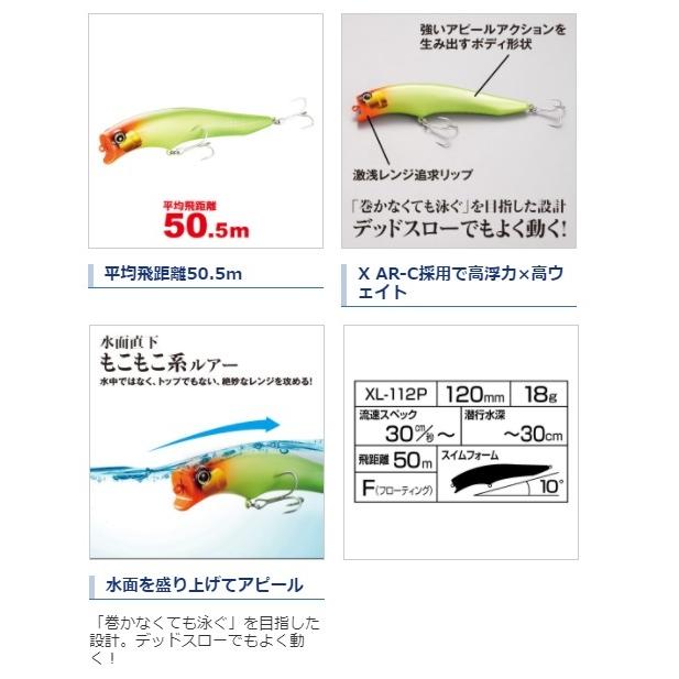 シマノ（SHIMANO） XL-112P エクスセンス アガケ 120F X AR-C 016