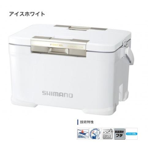 シマノ　NF-030U フィクセルウルトラプレミアム 300 アイスホワイト 30L クーラボックス | シマノ