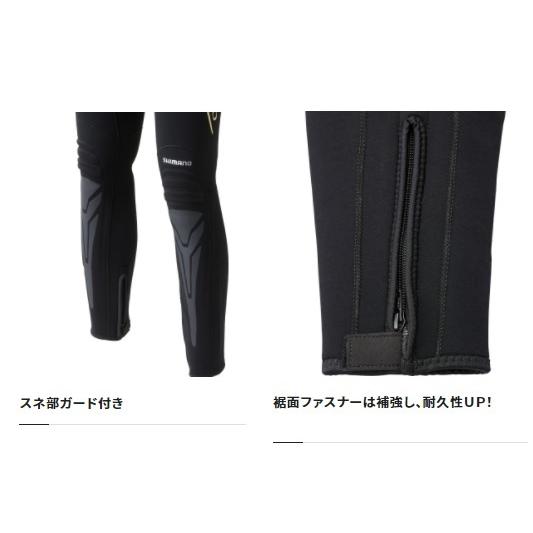 シマノ 鮎タイツ FI-500V リミテッドプロ タイツ 2.5 ブラック