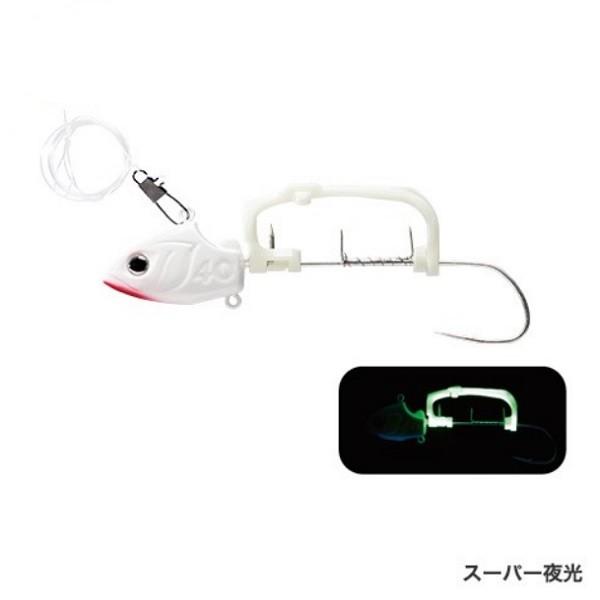 【ネコポス対象品】シマノ PN‐UQ1S サーベルマスター 船テンヤ ゲキハヤ 40号 スーパー夜光 M 仕掛け | シマノ