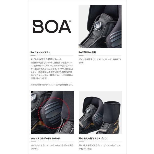 シマノ 鮎タビ FA-044T リミテッドプロ ジオロック 中丸 フィットシューズ ブラックゴールド 24.5 