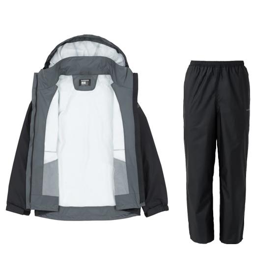 シマノ DSベーシックスーツ RA-027Q ネイビー / レインウェア シマノ レインウェア RA-027Q DS ベーシックスーツ【ウェア店舗