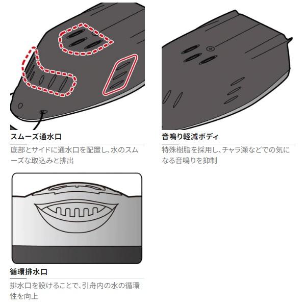 シマノ（SHIMANO） 友舟 HA-001W アドバンスパワーα ホワイト : 釣具の