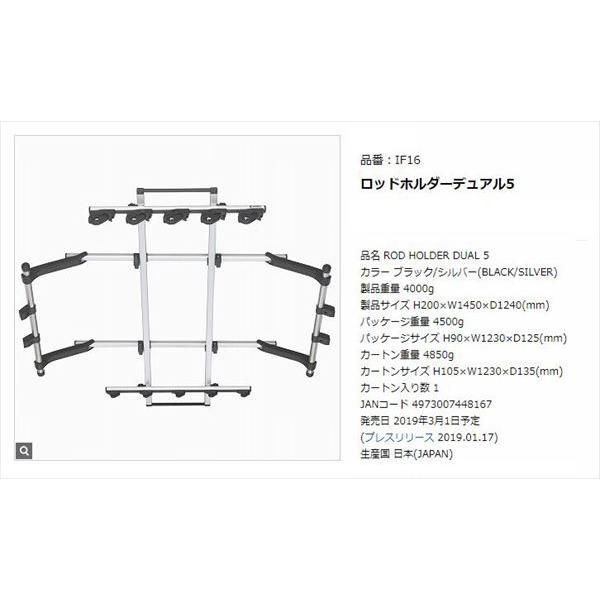 カーメイト IF16 ロッドホルダー デュアル 5 ロッドホルダー