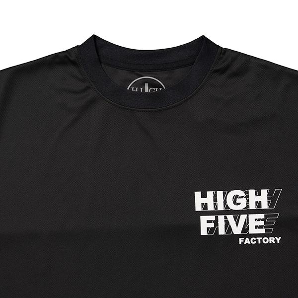 ハイファイブファクトリー コンティニュアス ロゴドライ SS TEE (Continuous Logo Dry SS TEE) オリーブ XL |  | 03