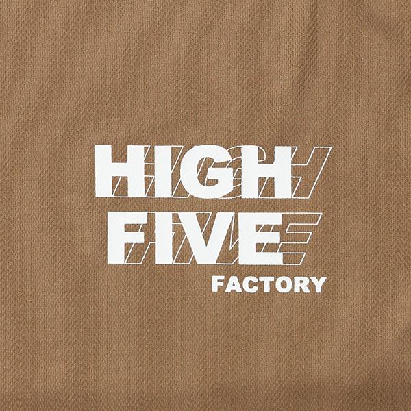 ハイファイブファクトリー コンティニュアス ロゴドライ SS TEE (Continuous Logo Dry SS TEE) オリーブ XL |  | 07