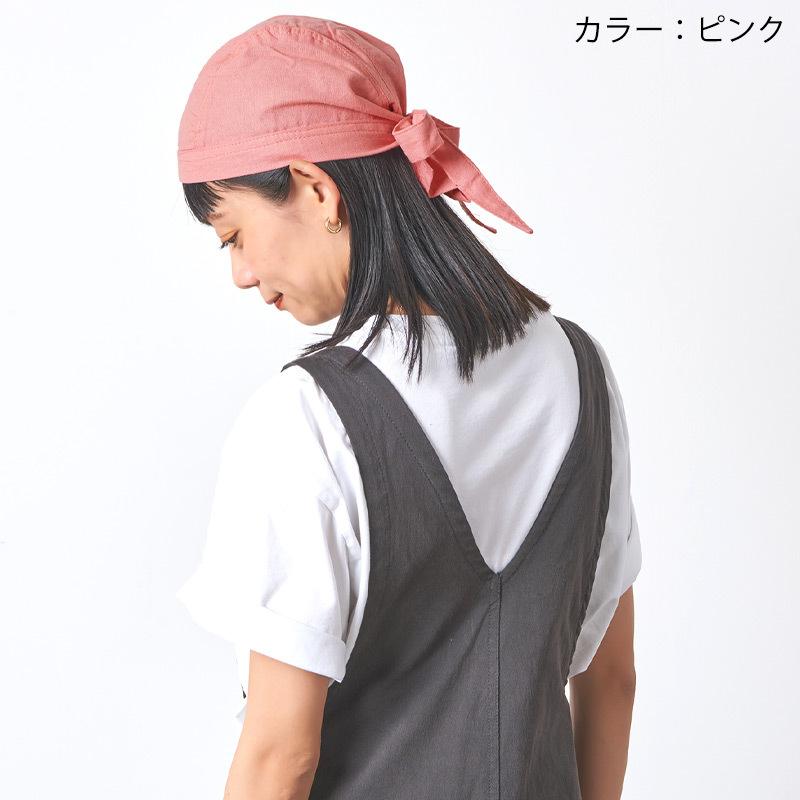 新品 正規品 バンダナキャップ 仕事 リネン レディース 料理 無地 おしゃれ メンズ 三角巾 大人 ナチュラル エプロン