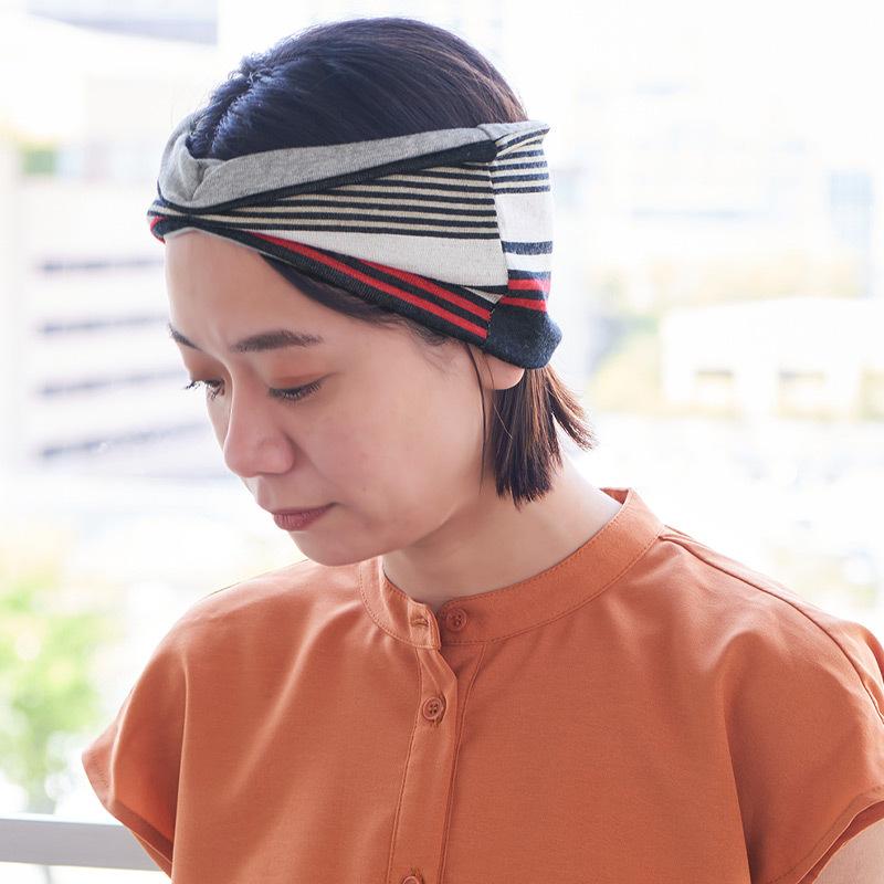 ヘアターバン ヘッドバンド メンズ レディース スポーツ ヘアーバンド ランダム オーガニックコットン ターバン ヘアバンド Th Ran ゆるい帽子 ヘアバンド Casualbox 通販 Yahoo ショッピング