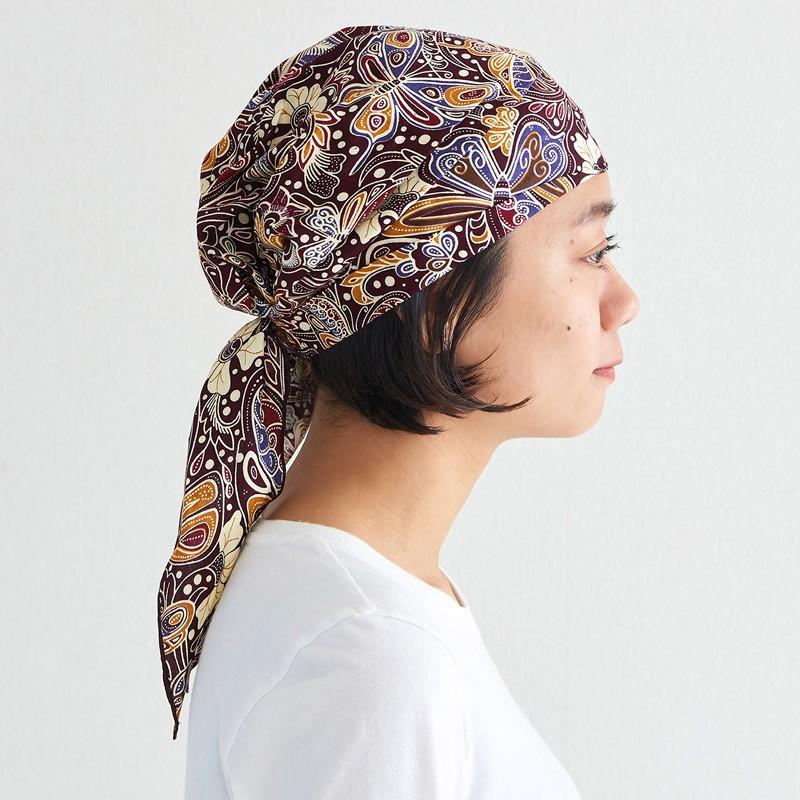 バンダナキャップ 三角巾 おしゃれ レディース メンズ かわいい 飲食店 医療用帽子 抗がん剤 レーヨンギャザー ターバンワッチ バティック Tw Cgt ゆるい帽子 ヘアバンド Casualbox 通販 Yahoo ショッピング
