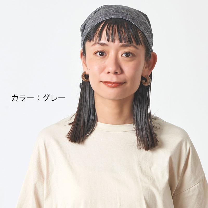 45R シャツ ベレー帽 バンダナ 3点セット バンダナキャップ 三角巾 メンズ レディース 春夏 夏用 医療用帽子 抗