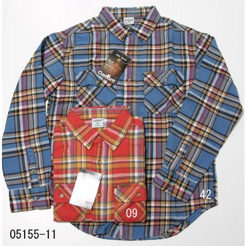 Carharrt カーハート 05155-11 L/S FLANNEL SHIRT ネル長袖シャツ