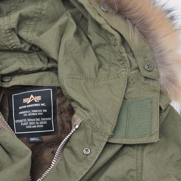 アルファ 20537-221 M-51 ライナー付フィッシュテールパーカー