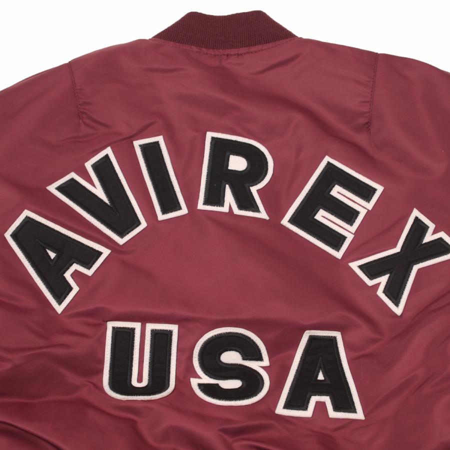AVIREX アヴィレックス(アビレックス) 6102171-37 MA-1 LOGO ロゴ 